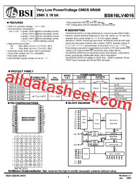 BS616LV4016DCP70