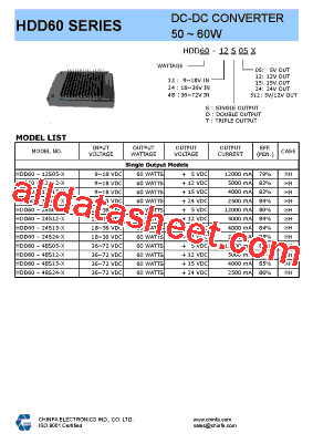 HDD60-12T12T